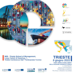 “Porti verdi e intelligenti nella regione adriatico-ionica. Il contributo della cooperazione territoriale europea tra Italia, Croazia e Slovenia” – Trieste, 8 giugno 2022